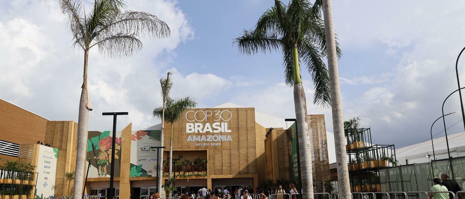 Pavilhões da COP 30 em Belém